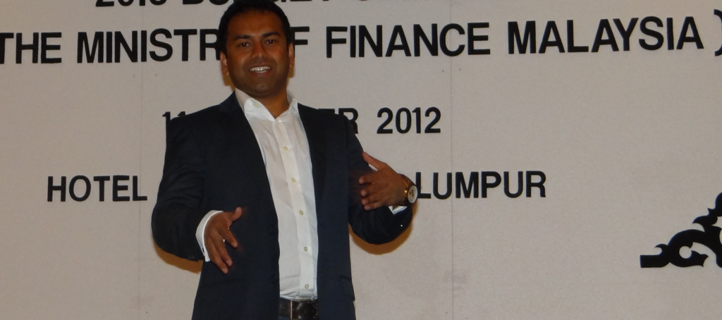 keynote speaker Paul Robinson Malaysian event